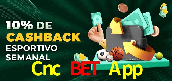 10% de bônus de cashback na Cnc Bet App